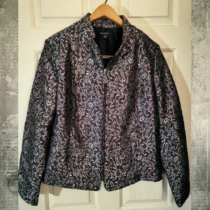 Charcoal Grey with Silver Thread Chadwicks Jacket